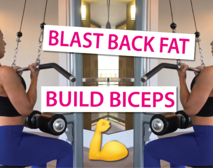 Back Workout + Biceps For Women | Extended Workout