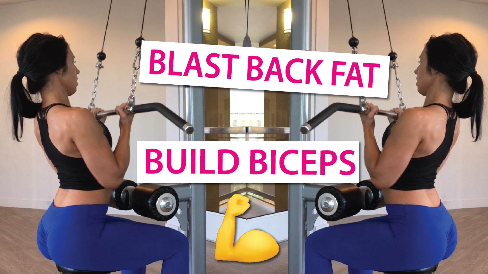 Back Workout + Biceps For Women | Extended Workout